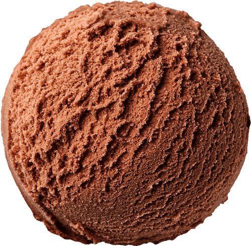 Scoop of Sea Salt Chocolate Gelato